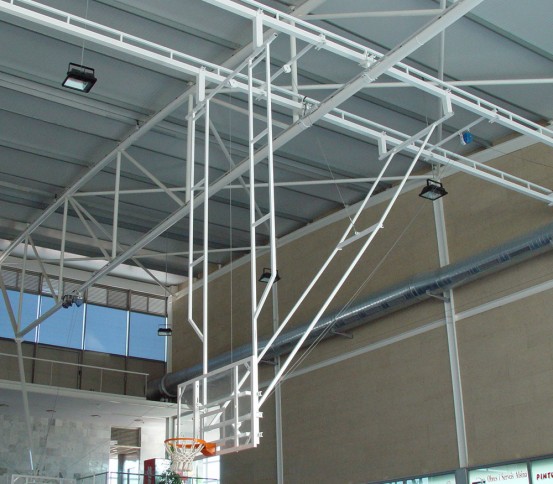 Double Post Celing hung Basketball goal - Basketball goals - Basket