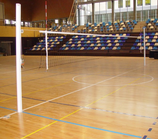 Fixed Volleyball posts - Volleyball - Other Sports